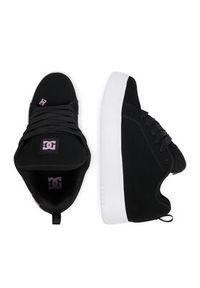 DC Shoes Sneakersy EO-COURT GRAFFIK PLATFORM DC02422003 Czarny. Kolor: czarny. Materiał: nubuk, skóra. Obcas: na platformie #5