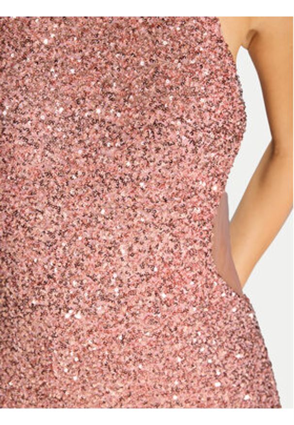 Hey Kyla Sukienka wieczorowa 5AJ006HK Różowy Slim Fit. Kolor: różowy. Materiał: syntetyk. Styl: wizytowy