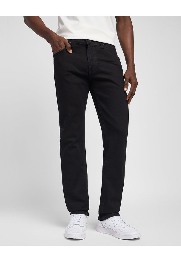 Lee - MĘSKIE SPODNIE LEE DAREN BLACK RINSE 112118309