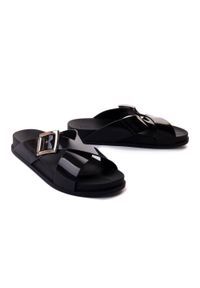 zaxy - ZAXY JJ285055 CHOICE BIRKEN AD czarny, klapki damskie. Kolor: czarny