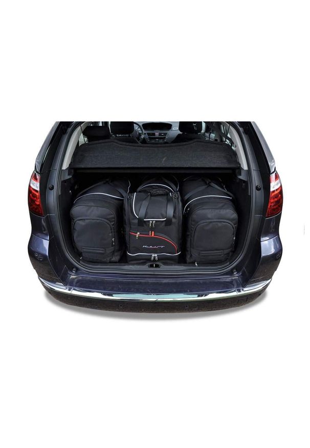 KJUST - Torby Do Bagażnika Citroen C4 Picasso 2007-2013 4Szt Kjust. Kolor: czarny. Styl: sportowy