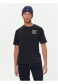 New Balance T-Shirt MT53921 Czarny Regular Fit. Kolor: czarny. Materiał: bawełna #3