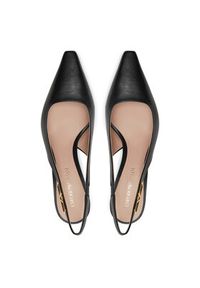 Emporio Armani Czółenka X3E478 XF271 00002 Czarny. Kolor: czarny. Materiał: skóra
