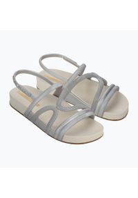 Sandały damskie Ipanema Walk. Okazja: na plażę. Kolor: szary. Styl: sportowy