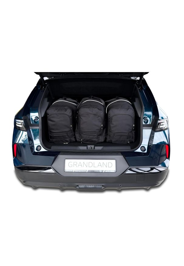 KJUST - Torby Do Bagażnika Opel Grandland Phev 2024+ 3Szt Kjust. Kolor: czarny. Styl: sportowy