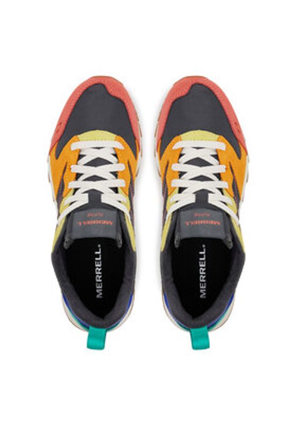 Merrell Sneakersy Alpine 83 Sneaker Sport J008190 Kolorowy. Materiał: zamsz, skóra. Wzór: kolorowy