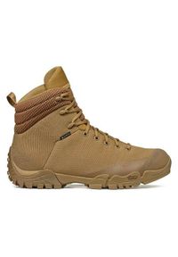 Buty trekkingowe męskie Garmont Nemesis 6.2 Gtx Coyote. Wysokość cholewki: za kostkę. Zapięcie: sznurówki. Kolor: wielokolorowy, brązowy. Materiał: guma, materiał, syntetyk. Szerokość cholewki: normalna