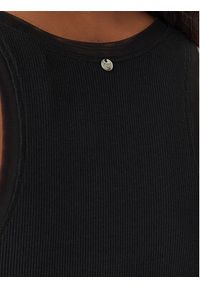 BOSS Top C_Eplie 50553479 Czarny Slim Fit. Kolor: czarny. Materiał: bawełna #2