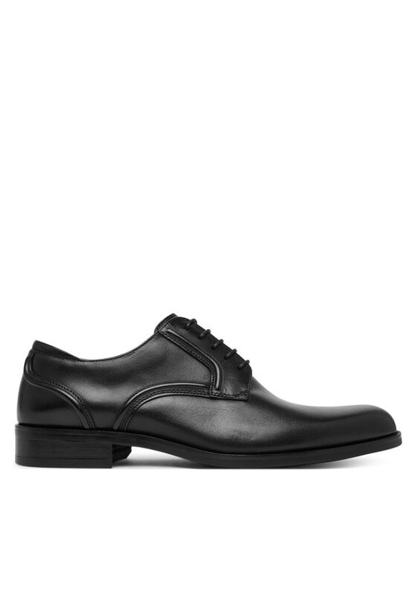 Clarks Półbuty CraftRemi Lace 26186387 Czarny. Kolor: czarny. Materiał: skóra