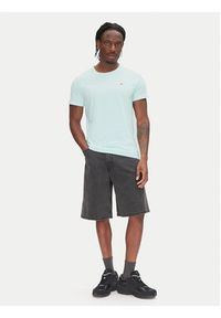 Tommy Jeans T-Shirt DM0DM04411 Zielony Slim Fit. Kolor: zielony. Materiał: bawełna #5