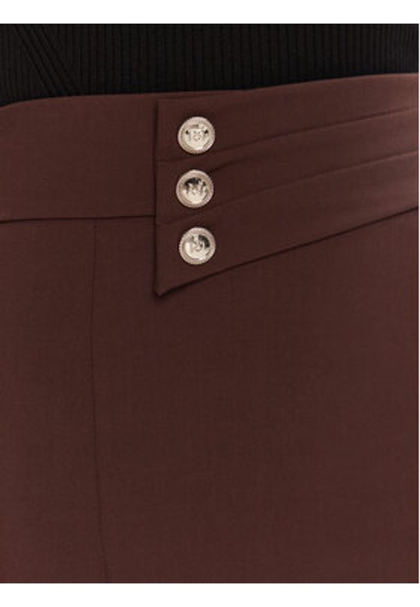 Rinascimento Spódnica ołówkowa CFC0126167003 Brązowy Slim Fit. Kolor: brązowy. Materiał: syntetyk