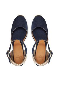 Castañer Espadryle Carol/6/002 021655 Niebieski. Kolor: niebieski. Materiał: materiał