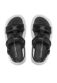 Calvin Klein Jeans Sandały Sandal V4A2-80514-1614 Czarny. Kolor: czarny. Materiał: skóra #5