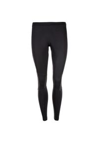 ENDURANCE - Damskie spodnie legging wodoodporne Endurance Mahana XQL. Kolor: czarny. Materiał: materiał