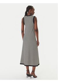 LOLA CASADEMUNT Sukienka dzianinowa MS2616002 Czarny Regular Fit. Kolor: czarny. Materiał: syntetyk #5