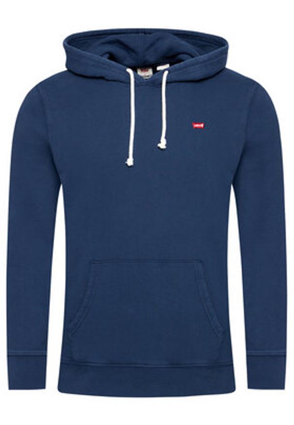 Levi's® Bluza Original 34581-0009 Granatowy Regular Fit. Kolor: niebieski. Materiał: bawełna