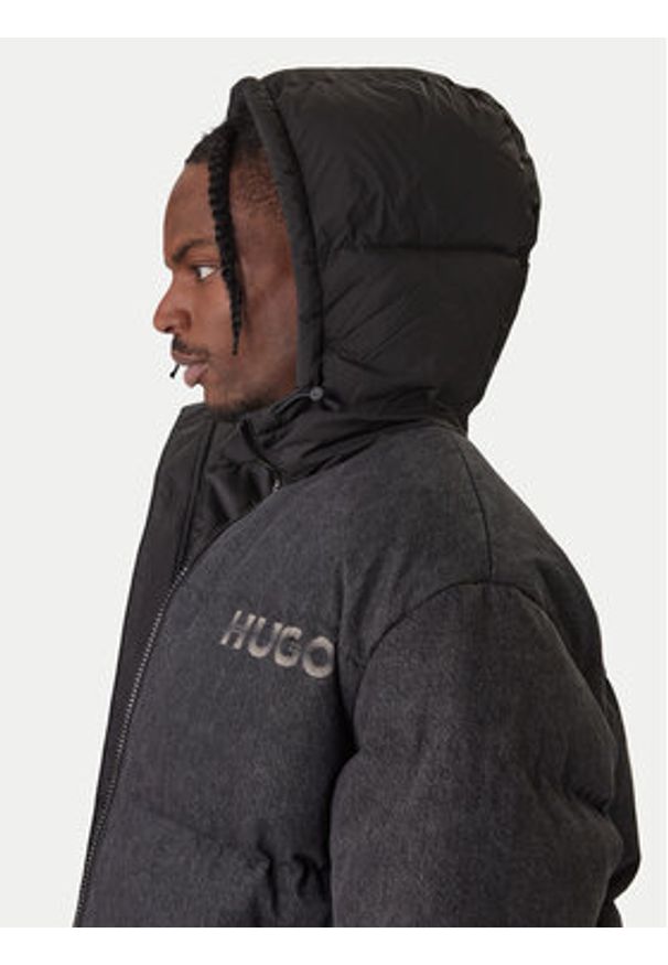Hugo - HUGO Kurtka zimowa Bowan 254W1 50546769 Czarny Regular Fit. Kolor: czarny. Materiał: syntetyk. Sezon: zima