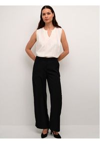 Cream Spodnie materiałowe Crcocamia 10611708 Czarny Regular Fit. Kolor: czarny. Materiał: syntetyk, materiał #6