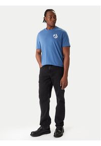 Karl Lagerfeld Jeans T-Shirt A2M17072 Niebieski Regular Fit. Kolor: niebieski. Materiał: syntetyk #4