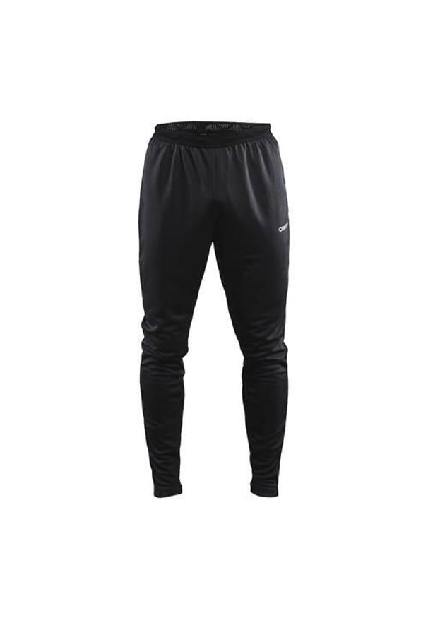 Spodnie treningowe męskie Craft Evolve Slim. Kolor: czarny. Materiał: dresówka