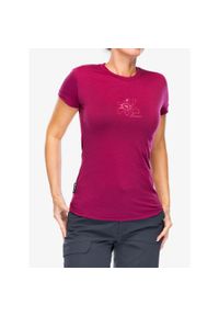 SENSOR - Koszulka merino damska Sensor Merino Active PT Tee S/S. Kolor: różowy