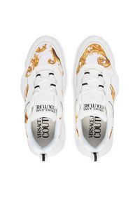 Versace Jeans Couture Sneakersy 80VA3SU7 ZSE19 G03 Biały. Kolor: biały. Materiał: skóra #5
