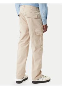 Tommy Jeans Spodnie materiałowe Sonny DM0DM22651 Beżowy Slim Fit. Kolor: beżowy. Materiał: bawełna #4