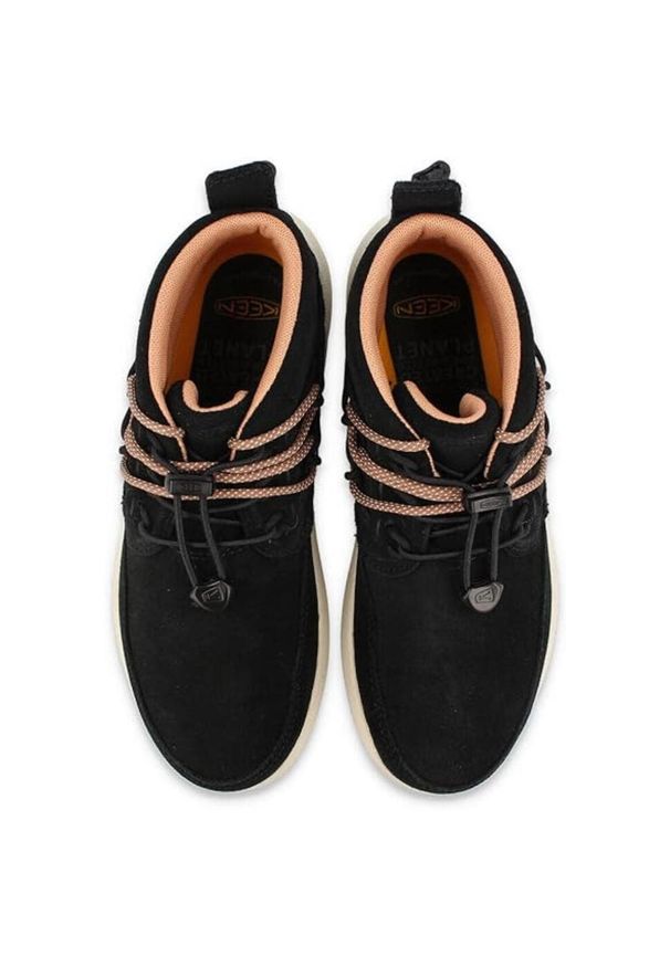 keen - Buty do chodzenia damskie Keen Uneek Chukka. Kolor: czarny. Sport: turystyka piesza
