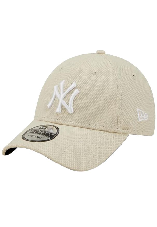 Czapka New Era Ny Yankees, Dla obu płci. Kolor: biały, wielokolorowy, beżowy. Materiał: poliester, materiał. Styl: sportowy
