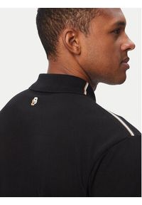 BOSS Polo Open 50560261 Czarny Regular Fit. Typ kołnierza: polo. Kolor: czarny. Materiał: bawełna #4