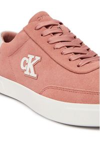 Calvin Klein Sneakersy Low Pro Cups Wt Suede Mg HW0HW03144 Różowy. Kolor: różowy. Materiał: zamsz, skóra #3