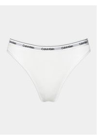 Calvin Klein Underwear Komplet 3 par stringów 000QD5209E Biały. Kolor: biały. Materiał: bawełna #3