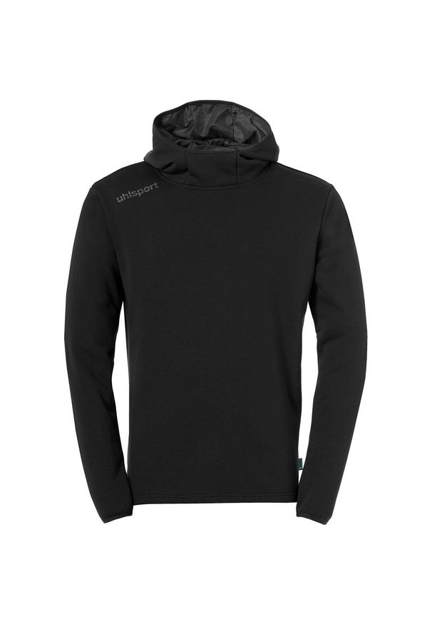 UHLSPORT - Bluza z kapturem dla dzieci Uhlsport Essential. Typ kołnierza: kaptur. Kolor: czarny, biały, wielokolorowy. Sport: joga i pilates