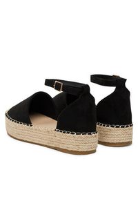 DeeZee Espadryle WSS990-215 Czarny. Kolor: czarny. Materiał: materiał #7