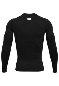 Bluza Under Armour Heatgear Armour Long Sleeve, Mężczyźni. Kolor: szary, wielokolorowy, czarny. Materiał: poliester, materiał. Długość rękawa: długi rękaw