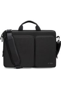 TECH-PROTECT - Torba Tech-Protect Defender Bag Laptop 17 czarny. Kolor: czarny. Materiał: materiał. Styl: elegancki, casual