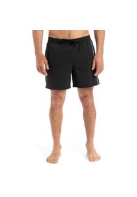 Quiksilver - Szorty kąpielowe EVERYDAY VERT 16" Czarny Mężczyźni. Kolor: zielony, wielokolorowy, brązowy. Materiał: materiał, poliester