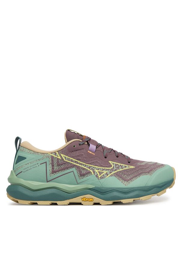 Buty do biegania Mizuno. Kolor: zielony. Model: Mizuno Wave