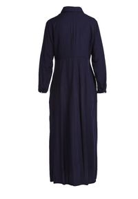 Renee - Granatowa Sukienka Hillcrest. Kolor: niebieski. Długość rękawa: długi rękaw. Typ sukienki: koszulowe. Długość: maxi #2