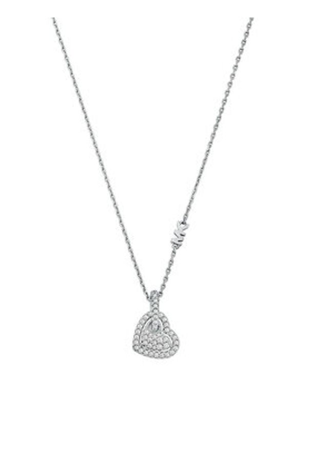Michael Kors Naszyjnik MKC1747CZ040 Srebrny. Materiał: srebrne. Kolor: srebrny