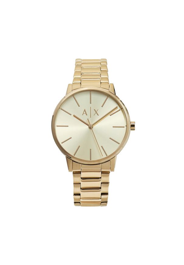 Zegarek Armani Exchange. Kolor: złoty