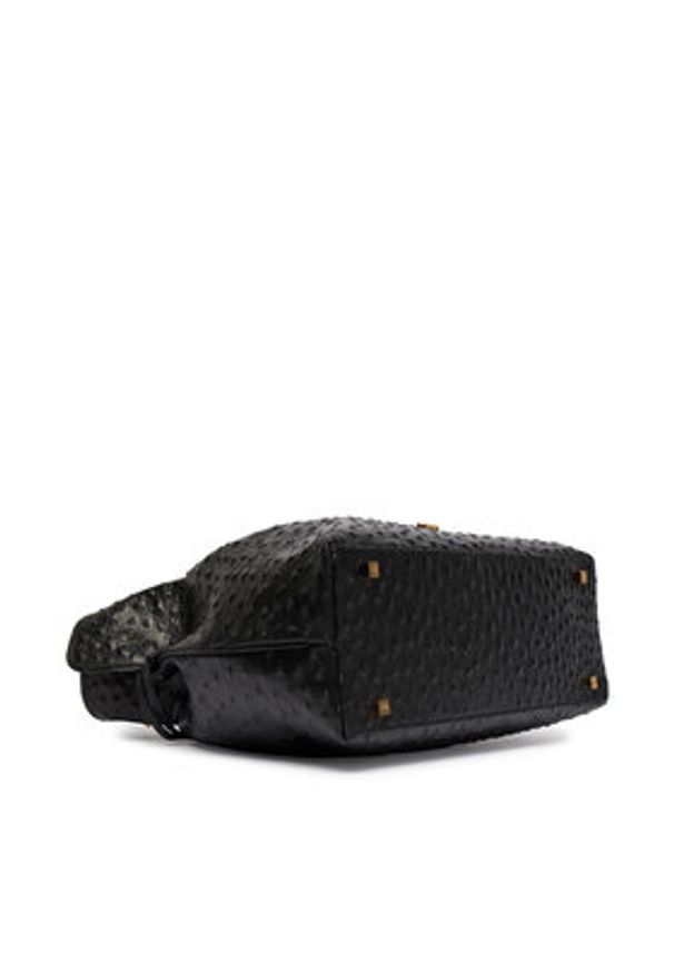 Elisabetta Franchi Torebka BS-02N-62E2-V1000 Czarny. Kolor: czarny. Materiał: skórzane