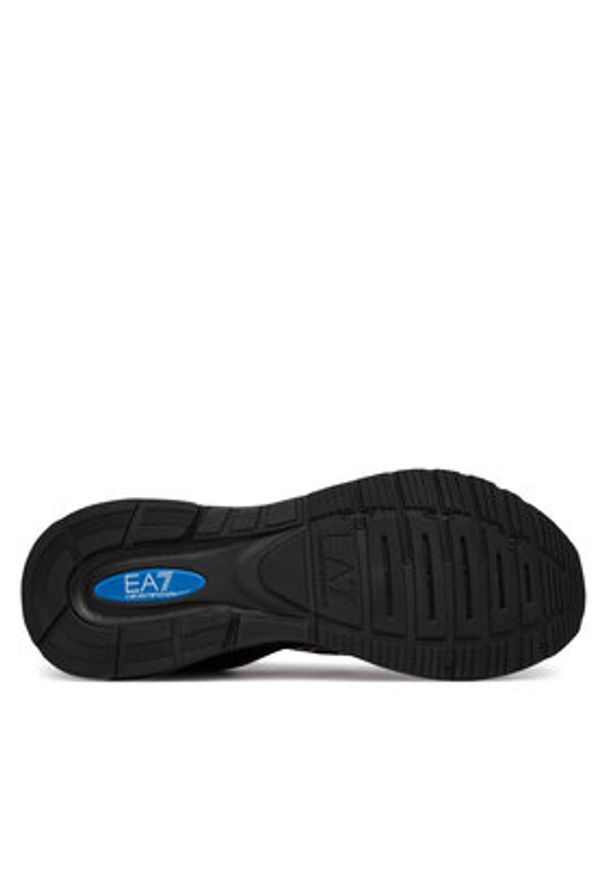 EA7 Emporio Armani Sneakersy 7X000652 AF18639 MZ177 Czarny. Kolor: czarny. Materiał: materiał