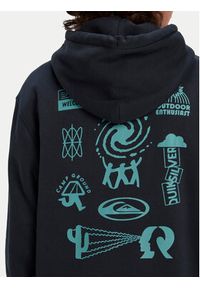 Quiksilver Bluza Salt Water Graphic EQYFT05126 Czarny Regular Fit. Kolor: czarny. Materiał: bawełna #9