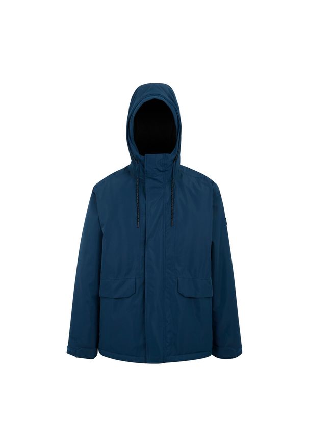 Regatta - Męska Wodoodporna Kurtka Ocieplana Sterlings. Kolor: żółty, niebieski, wielokolorowy. Sport: turystyka piesza