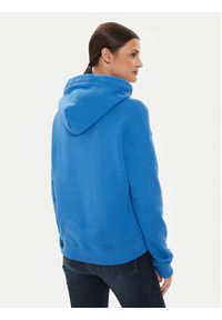 Tommy Jeans Bluza Logo Drawcord DW0DW17794 Niebieski Boxy Fit. Kolor: niebieski. Materiał: bawełna #5