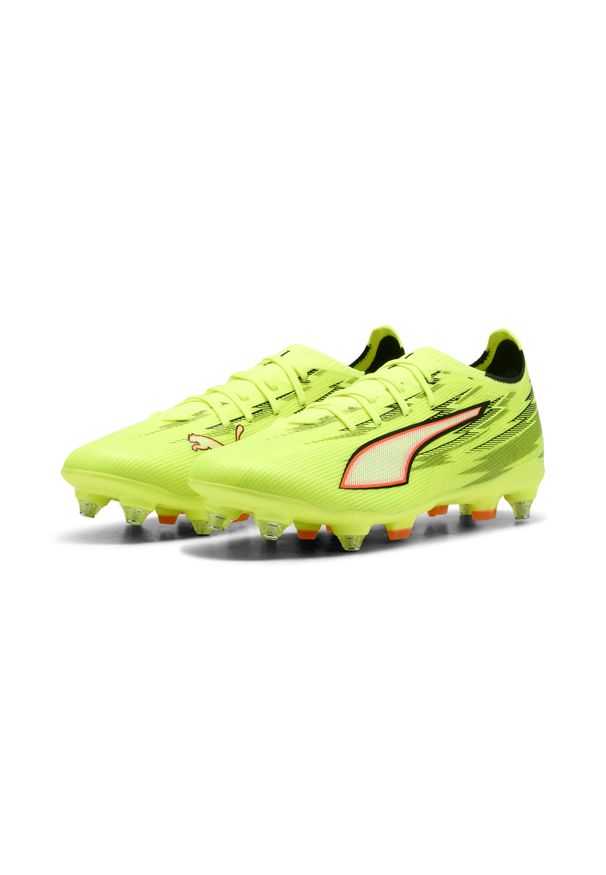 Puma - Buty piłkarskie unisex ULTRA 6 MATCH MxSG PUMA. Kolor: czerwony, żółty, wielokolorowy, czarny. Szerokość cholewki: normalna. Sport: piłka nożna