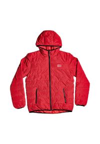 Kurtka męska DC Shoes Turner Puffer Hooded. Kolor: czerwony