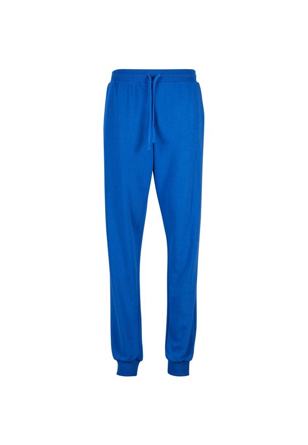 Spodnie dresowe dla kobiet Urban Classics Light Terry. Kolor: niebieski. Materiał: dresówka. Długość: długie