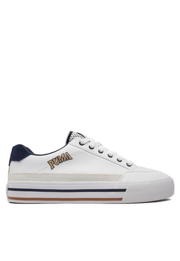 Puma Sneakersy Court Classic Vulc Retro Club 395089-01 Biały. Kolor: biały